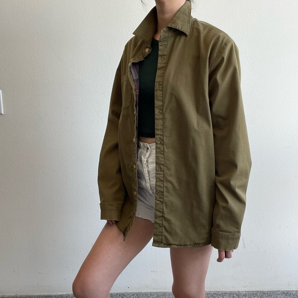 Brandy Melville Green Utility Jacket